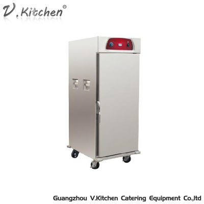 E-DBW-J11-21 Gerobak Penghangat Listrik Komersial 1 Pintu 22 Lapisan Gerobak Penghangat Makanan