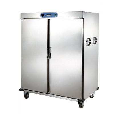 E-DBW-J11-21 Gerobak Penghangat Listrik Komersial 1 Pintu 22 Lapisan Gerobak Penghangat Makanan