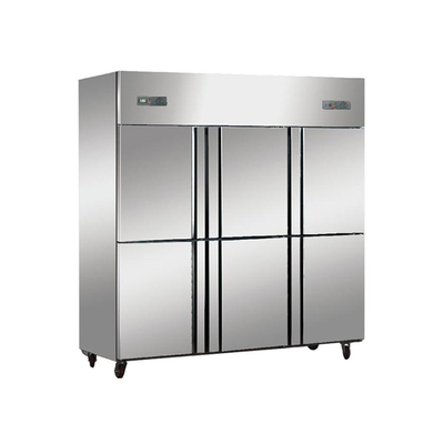 Sayuran Komersial SCUC2D Menampilkan Cooler Upright Chiller Double Doors