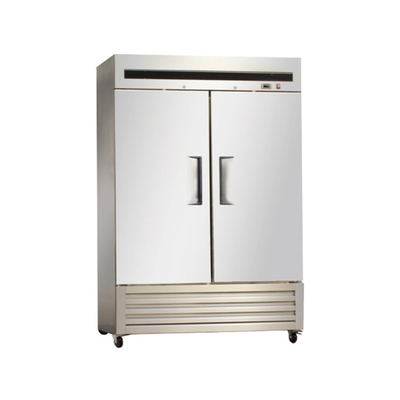 USACUC1D Komersial 1 Pintu Lemari Pendingin Tegak Pintu Tunggal Display Freezer