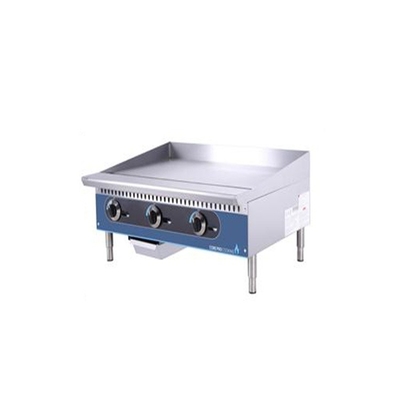 CP-G36-M Peralatan Dapur Restoran Komersial Gas 36-Inch Wajan Kontrol Manual