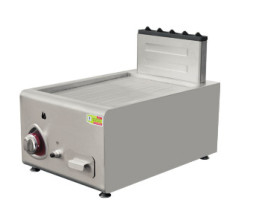 E-RQZ-400G Peralatan Dapur Restoran Komersial Countertop Gas 1-Tank Deep Fryer
