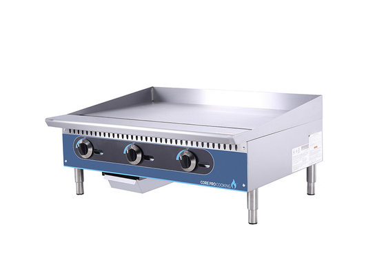 CP-G36-M Peralatan Dapur Restoran Komersial Gas 36-Inch Wajan Kontrol Manual