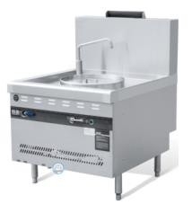 P-SC-3 Gaya Cina Rentang Memasak Rice Steamer Gas 3-Deck Sea Food Steam Cabinet