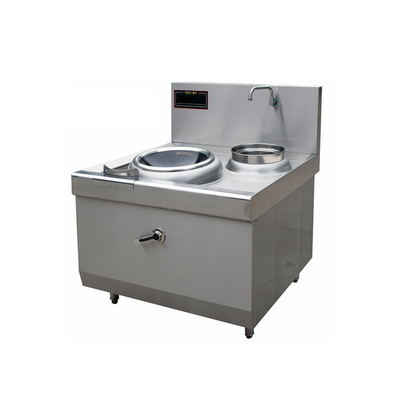 MJDGZ1600 Pembakar ganda Kompor Kuali Elektromagnetik Rentang Memasak Gaya Cina