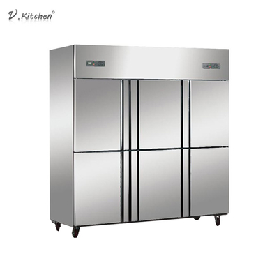 ACUF4D Commercial Four Doors Upright Chiller Kulkas 4-Door Uprigh Freezer