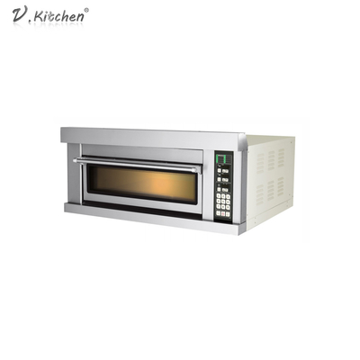 3 Dek 6 Nampan Mesin Roti Stainless Steel Oven Listrik