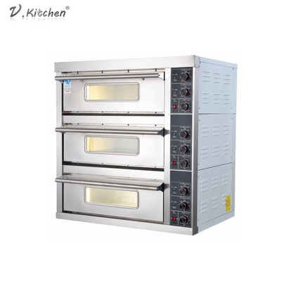 1 Deck 1 Tray Electric Bakery Oven Machine Kontrol Pengatur Waktu Mekanik