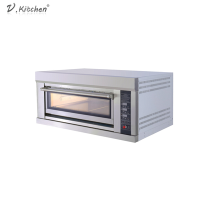 Konveksi Rotary 220 V Pita Roti Pizza Baking Gas Oven