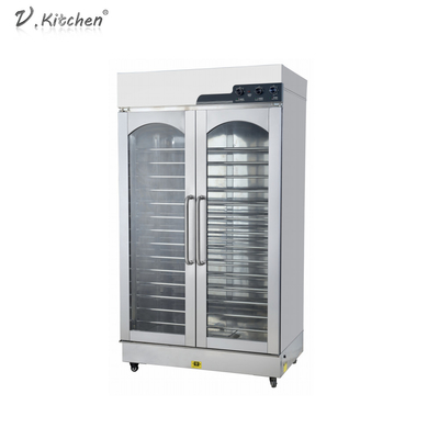Mesin Oven Roti 2.8KW 30 Baki Dibongkar Kotak Fermentasi