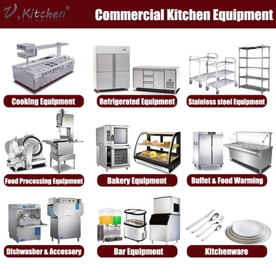 Peralatan Memasak Komersial Peralatan Stainless Steel Pasokan Peralatan Dapur Hotel